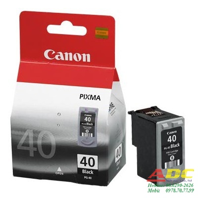 Mực in Canon PG-40 Black Ink Cartridge